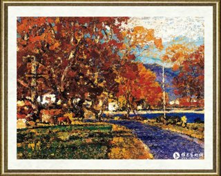 邵增虎_金秋系列之九_br_Golden Autumn No.9